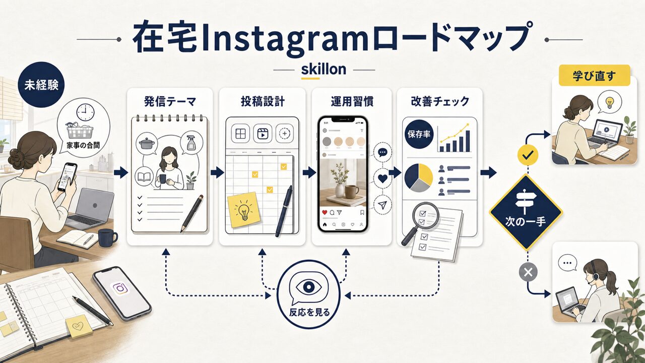 Instagram×在宅で主婦の要点図解