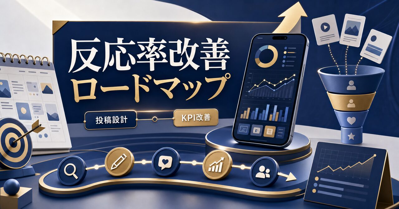 Instagramエンゲージメント率の上げ方｜平均値と業界別ベンチマーク2026のアイキャッチ