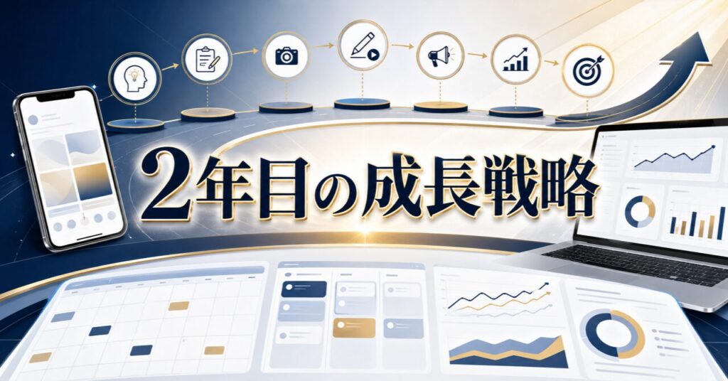 SNS運用代行の2年目にやるべきこと｜脱初心者のためのスキルアップ戦略のアイキャッチ